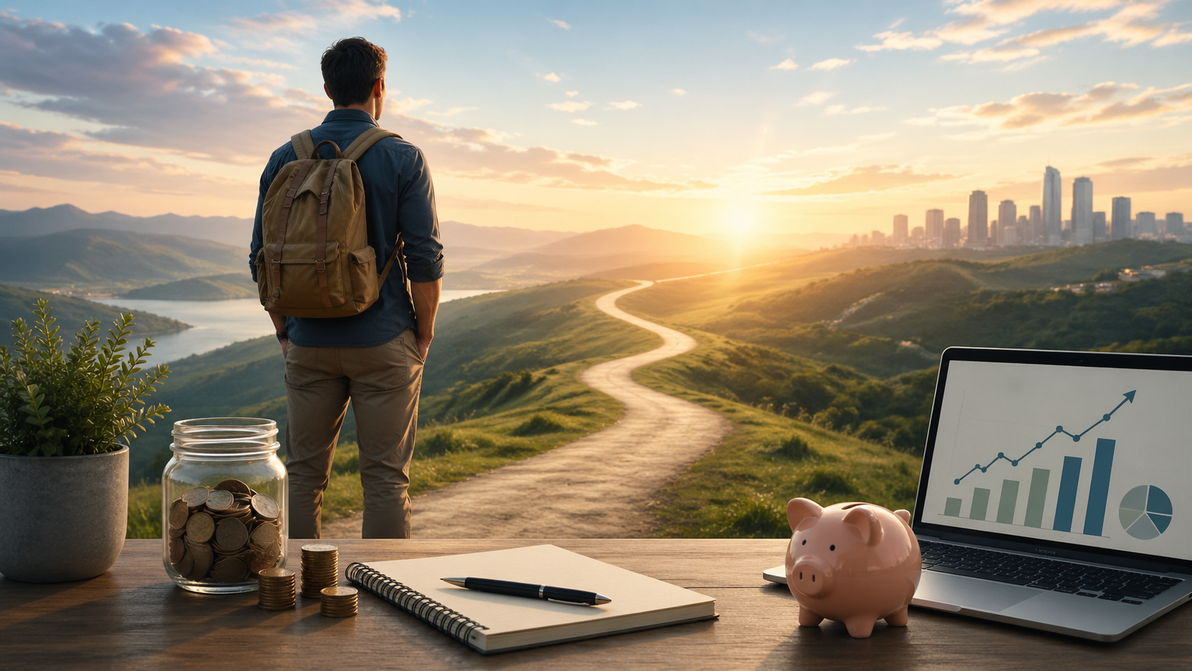 Markus starting his journey to financial freedom